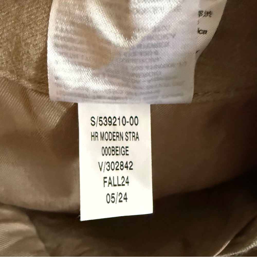 Banana Republic High-Rise Modern Straight Lightweight Wool Flannel Pants - Picture 8 of 8